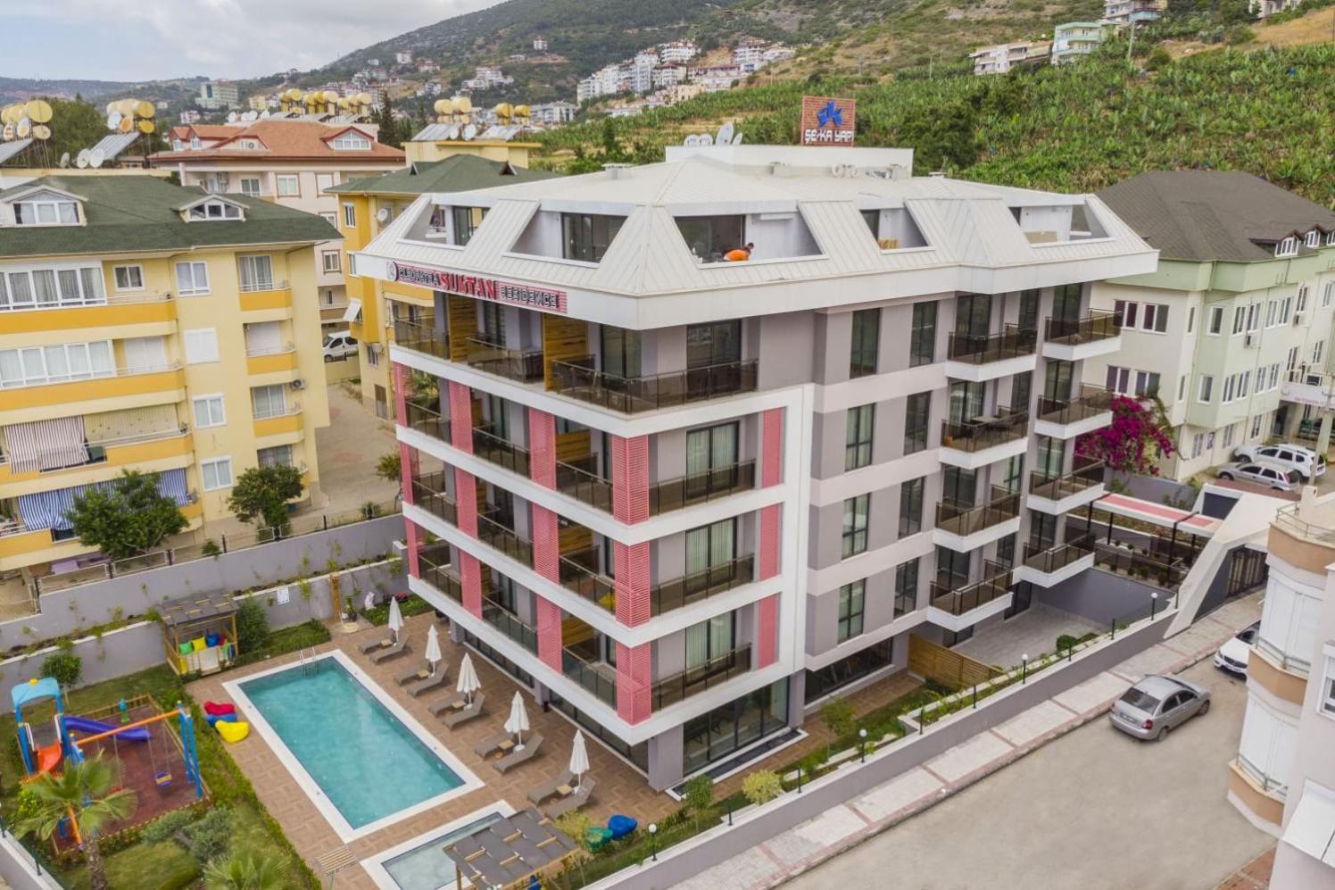 Sa Apartments! 1bd Flat 450m To Cleopatra Leilighet Alanya